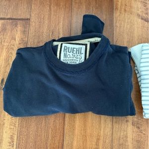 Ruehl navy blue sweater - M